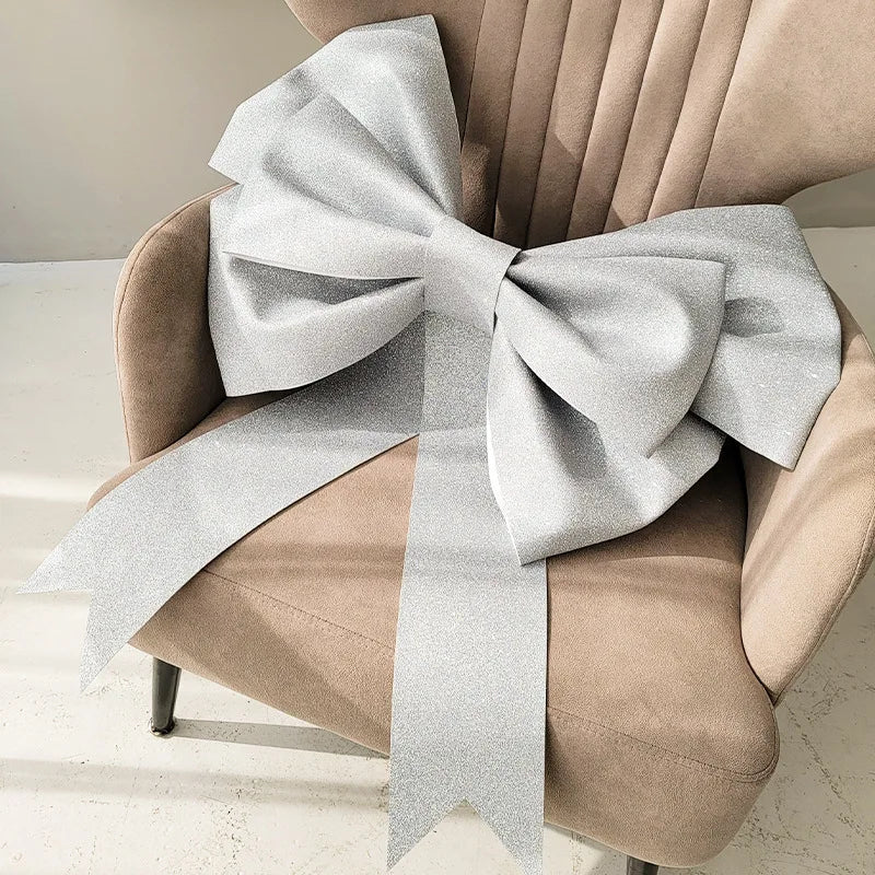 30/50/75cm Big Bow Birthday Wedding Christmas Party Wall Background Decor EVA Bow Make Kit DIY Bow knot Handmade Material
