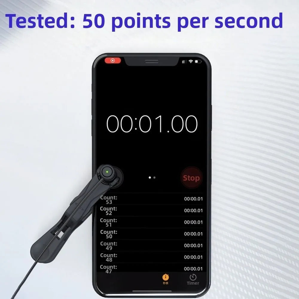 Simulated Finger Auto Clicker for Phone Continuous Clicking Adjustable Speed Screen Device Automatic Tapper