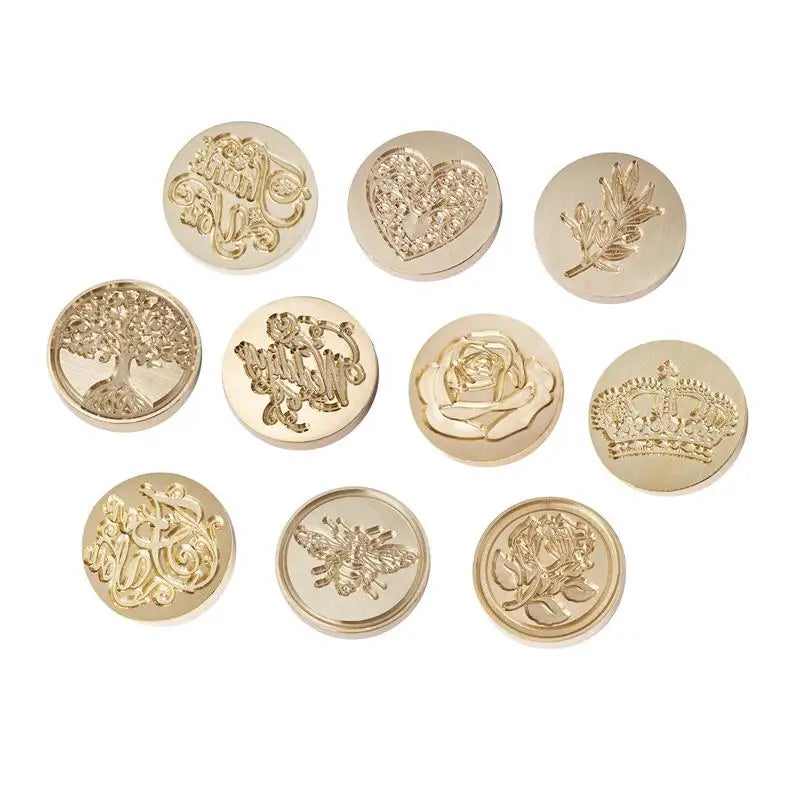 Custom Stamps Personalized Logo Metal Stamps Custom Wax Seals Stamps Customize Your Own Logo Gift Stamps Invitation Stamps