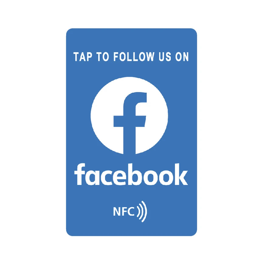 Instagram NFC Card Increase Your Follows Tap to Follow PVC Material Standard Card Size