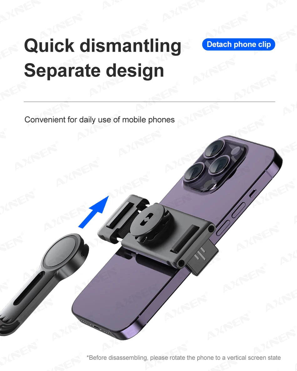 P02 Auto Face Tracking Stand 360° Rotation Phone Holder Desktop Following Gimbal Stabilizer for Smartphone Live Vlogging Video