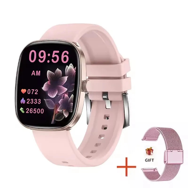 New Smart Watch Android IOS Phone 1.44 Inch Color Screen Bluetooth Call Blood Oxygen/Pressure Monitoring Smart Watch Women Men