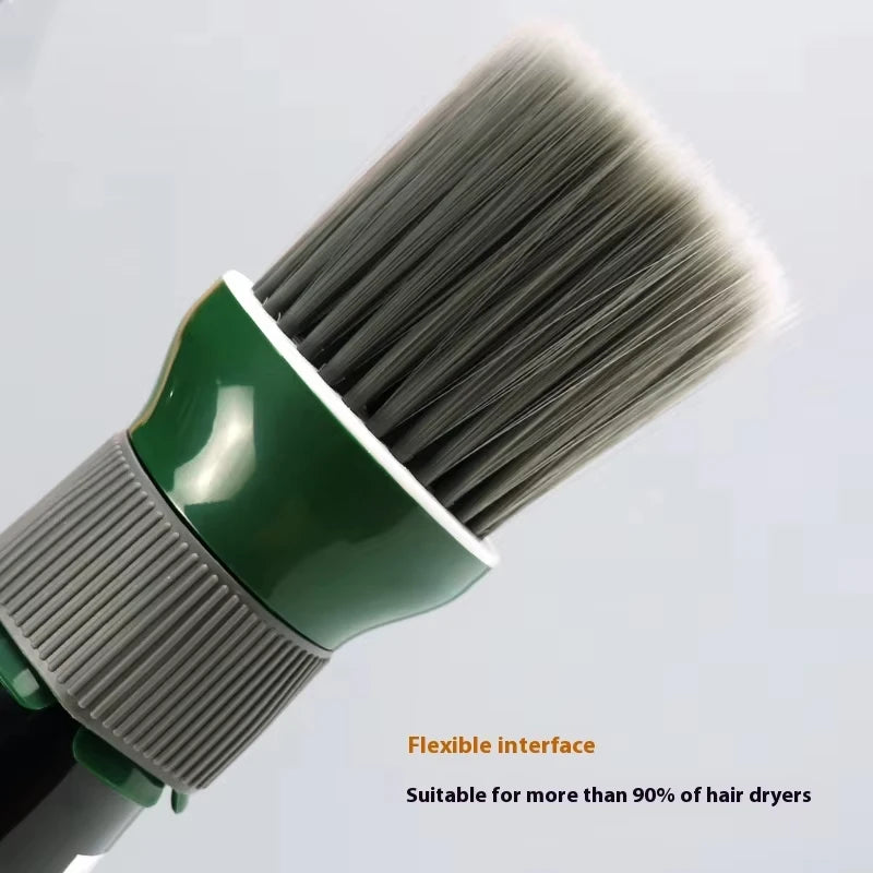 Hair Dryer Brush Hairdressing Whirlwind Neck Brush Barber Haircut Cleaning Shredded Hair Brush Home Hairdressing Salon Supplies
