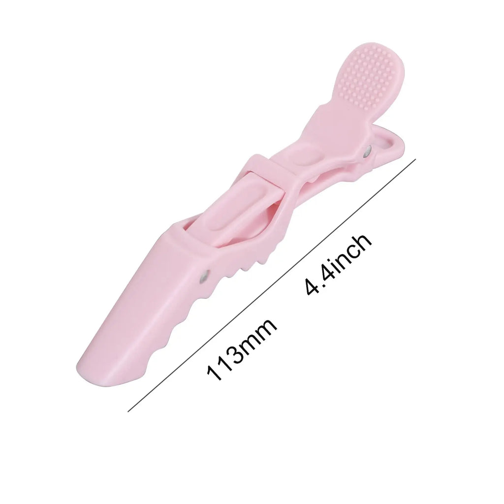 Pink Pro Barber Hair Clips Hairdressing Clamps Claw Hair Sectioning Clip For Salon Hairstyling Hairdresser Accessories