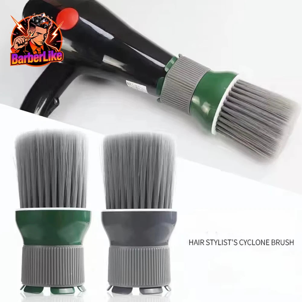 Hair Dryer Brush Hairdressing Whirlwind Neck Brush Barber Haircut Cleaning Shredded Hair Brush Home Hairdressing Salon Supplies