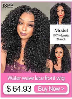 Isee Silky Straight U Part Wigs For Women Glueless Malaysian Straight 100% Human Hair Wigs 180% Density  U Shape Wigs