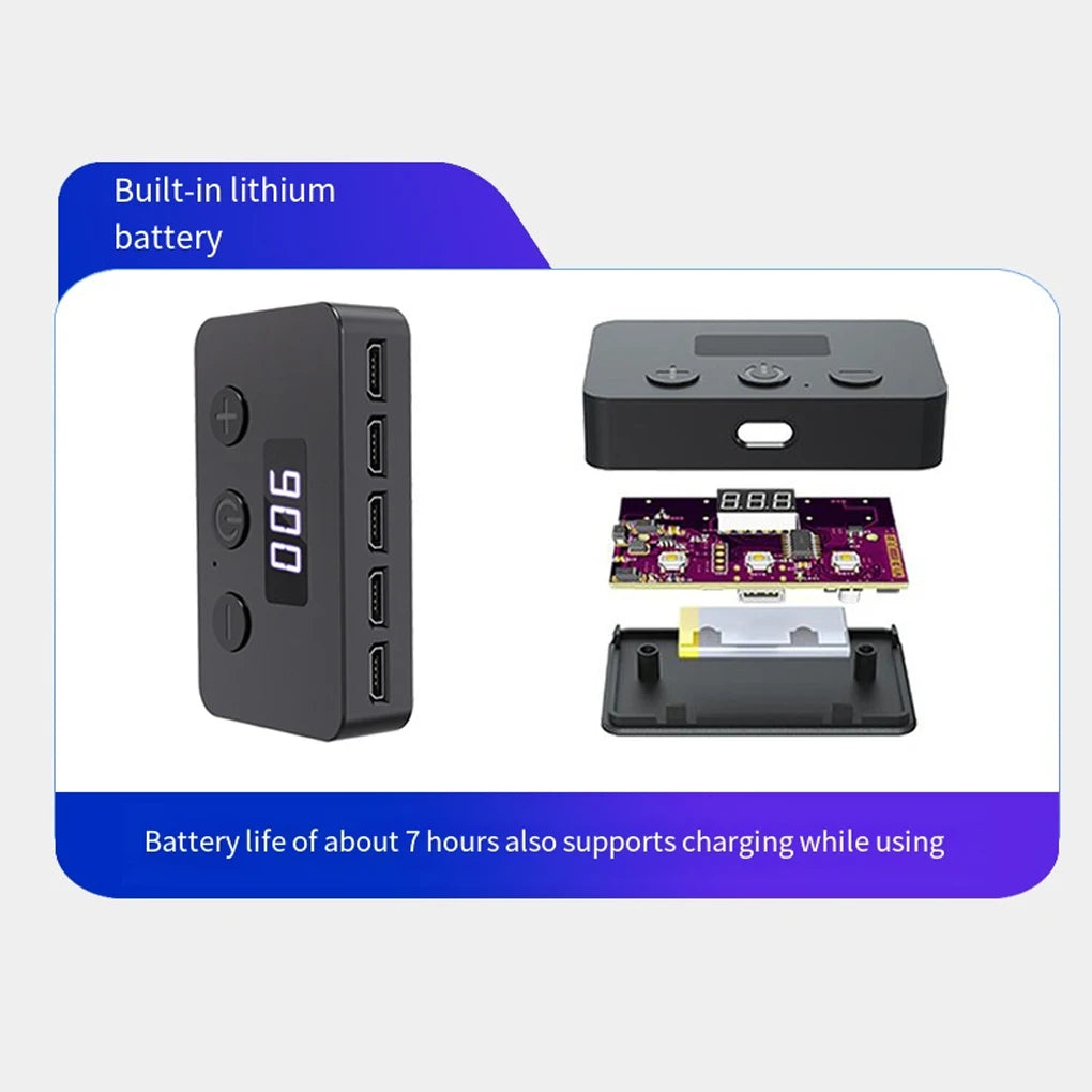 Phone Screen Auto Clicker Device Physical Simulation Finger Click Continuous Auto Point Device Universal for Live Broadcast