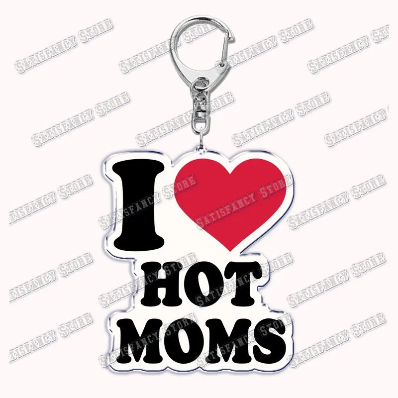 Custom I Love You My Fictional Boyfriend Awesome Girlfriend Keychain Emo Boys Hot Wife Mom Dad Key Ring Keychains Bf Gf Gifts