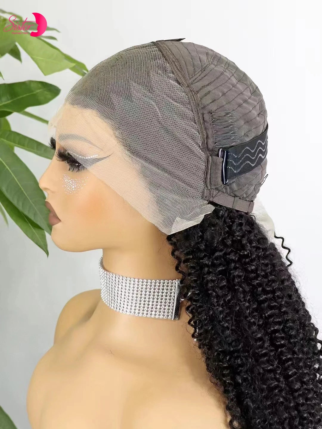 Premium 350% Density Kinky Curly Human Hair Wig - 13x4 Lace Front Bob Wig for Women