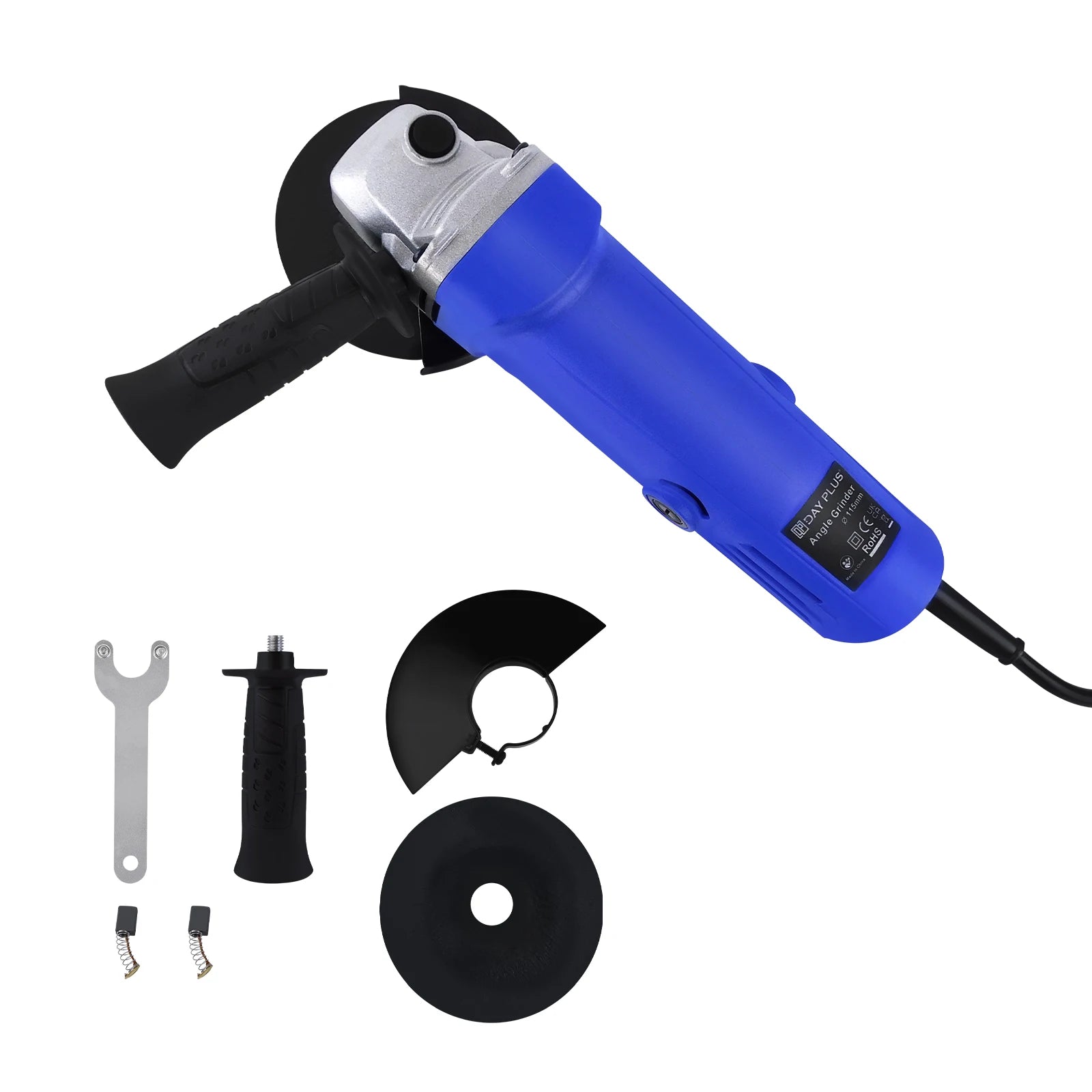 ELECTRIC ANGLE GRINDER 2000W CUTTING GRINDING SANDING POWER TOOL 115mm 230V DIY FOR Halloween,Christmas Decorations