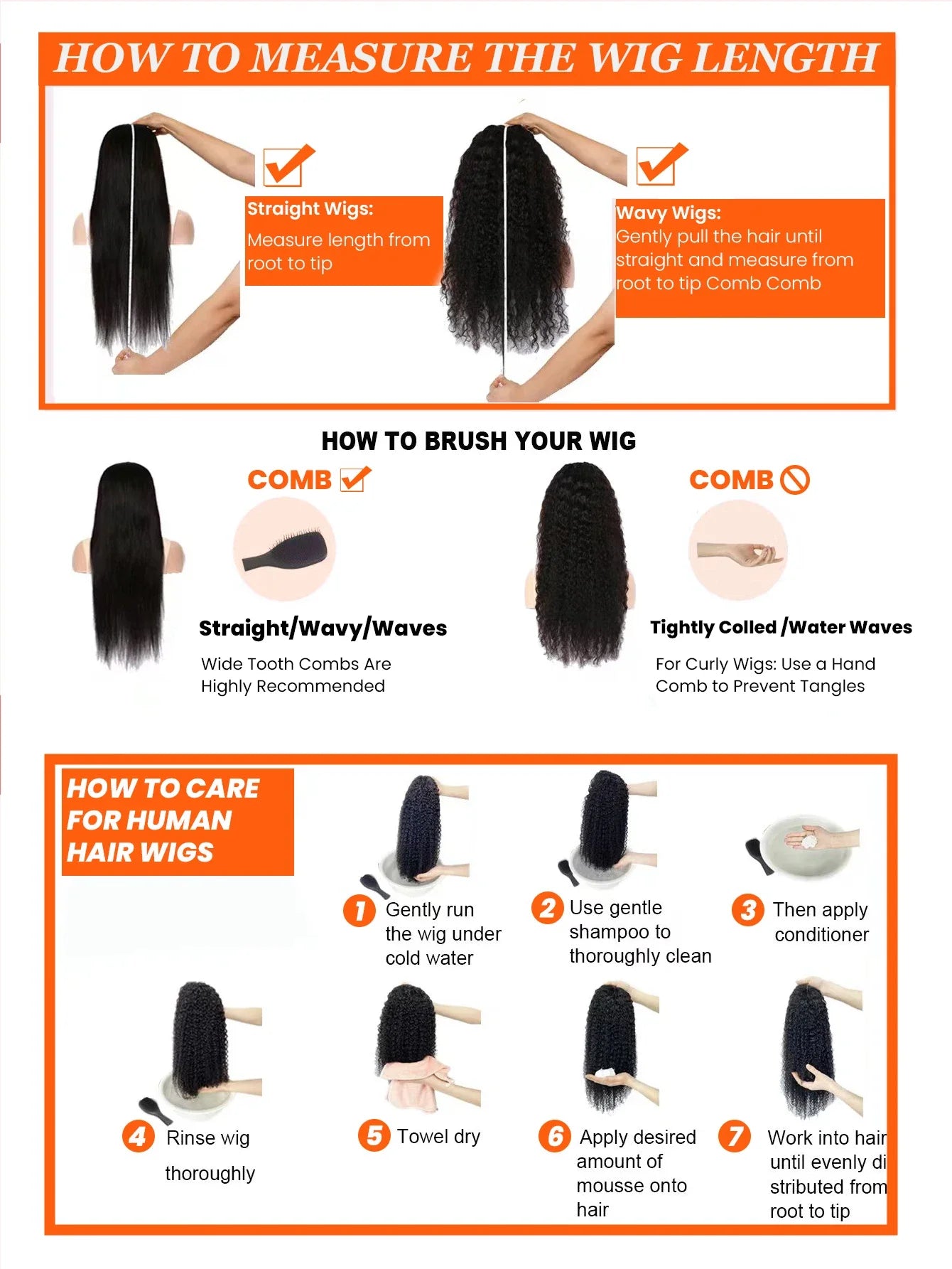 Glueless Invisible Strap Snug Fit 360 Full Lace Human Hair Wigs 7x5 Lace Closure Wig 250% Inspired Layers With Curtain Bang Wig