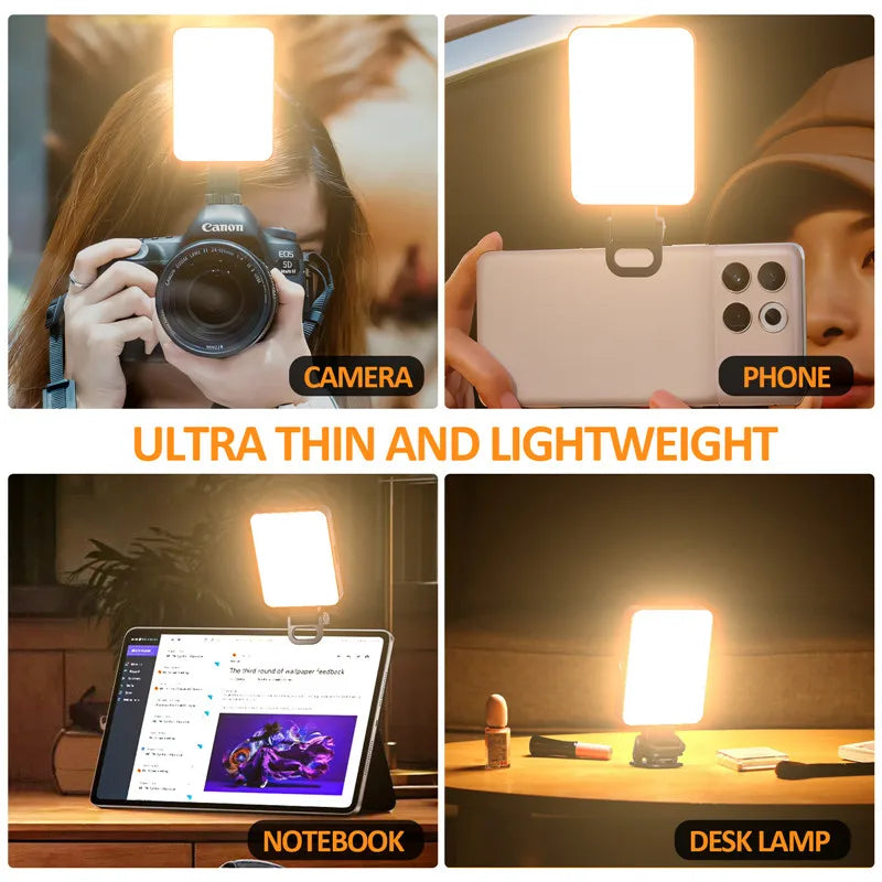 Smartphone Magsafe Selfie Flip Light Mini Vlog Fill Light Dimmable Portable Cube Video Light for iPhone 12/13/14/15/16