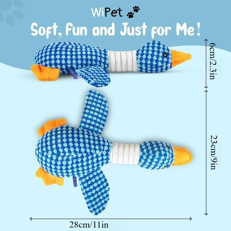 Indestructible Cat Dog Toys for Aggressive Chewers Cats Dogs,Chew Squeak Toy Cats Dogs Interactive Plush Doll Pet Products