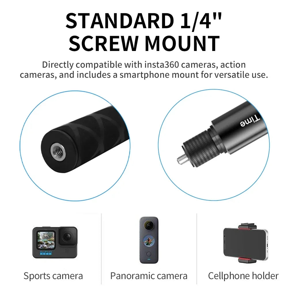 For Insta360 Invisible Selfie Stick Bullet Time Bundle Handle for Insta 360 x5 x4 GO 3S Ace Pro GO 3 x3 Stick Accessories