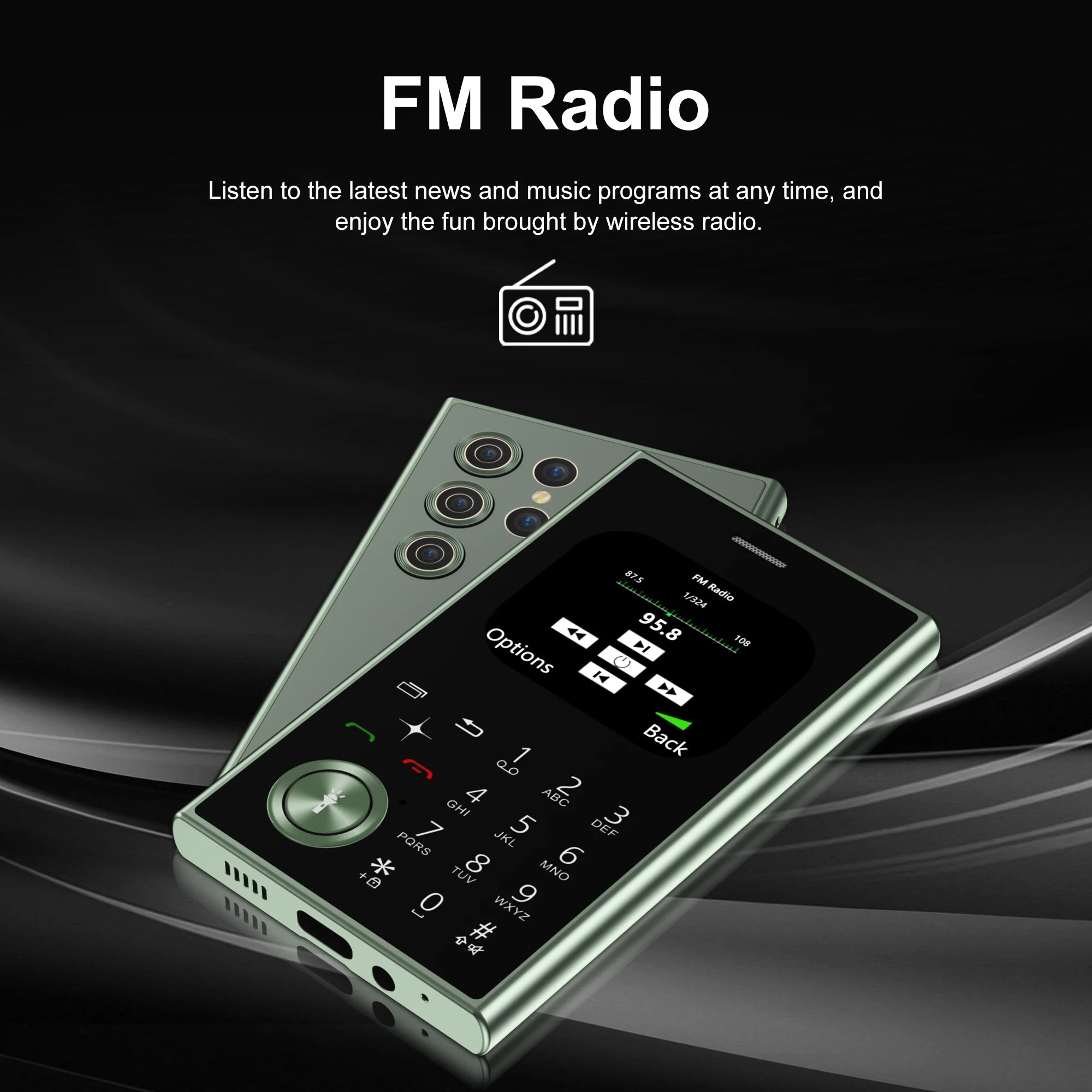 SERVO V8 Feature Mobile Phone 2 SIM Standby Magic Voice Speed Dial Blacklist FM Radio Torch 2G GSM Card Style Button Cellphones