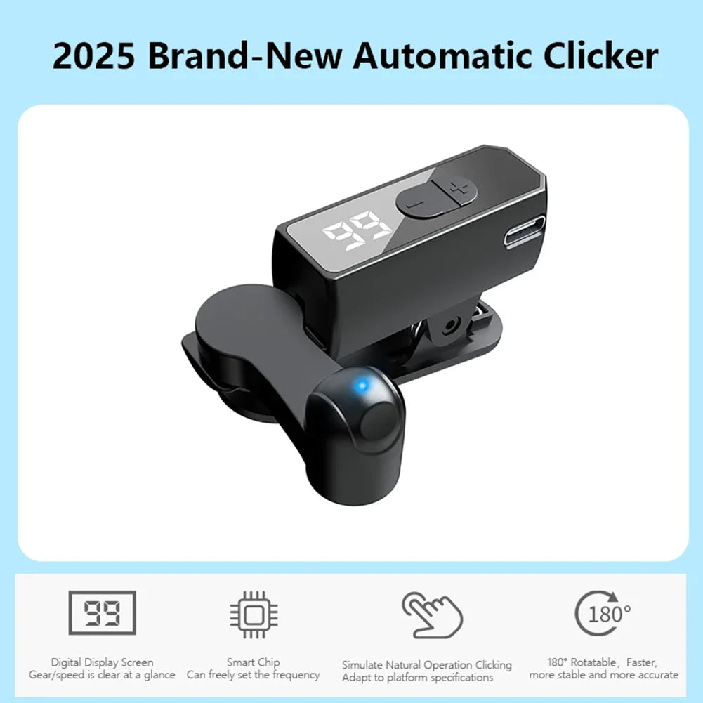 Auto Clicker for Smart Phone Smart Automatic Screen Clicker Phone Screen Tapper for Game Live Broadcasts Likes Reward Task