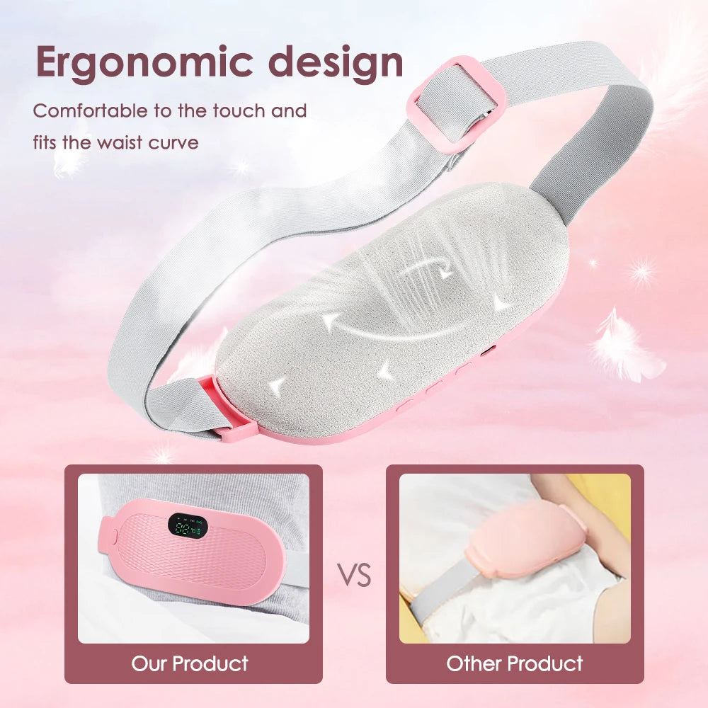 Heated Massage Warming Palace Belt For Girls During Menstrual Period Auntie Nuangongbao Intelligent Heating Waist Massage Device