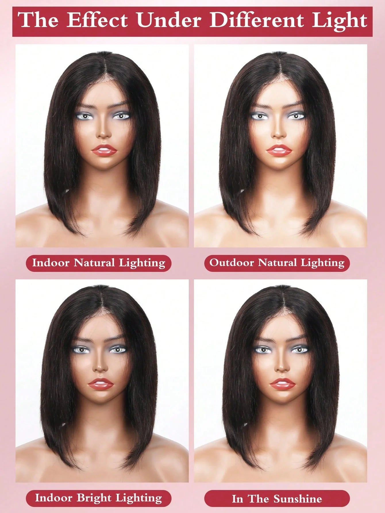 Wear and Go Glueless Wigs Human Hair PrePlucked Pre Cut 7x5 Straight Lace Closure Wigs Ready to Wear Wigs For Women 180 Density