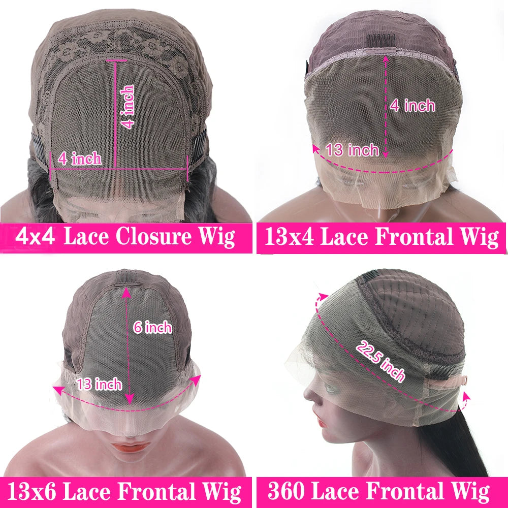 Premium HD Lace Frontal Wig - Honey Blonde Highlight Body Wave Human Hair Wig 13x4 13x6 Glueless Pre-Plucked