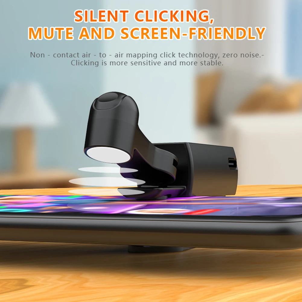 Fast Click Simulation Finger Continuous Click for Phone Phone Screen Tapper for Game Live Broadcasts Likes Reward Task