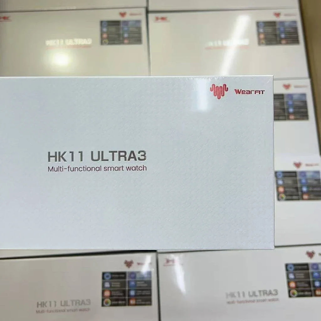 HK11 Ultra 3 Smart Watch Amoled Screen 2GB AI Translate Local Album Music  Sports Watch Men's Smart Watch HK10 Ultra3max Upgrade
