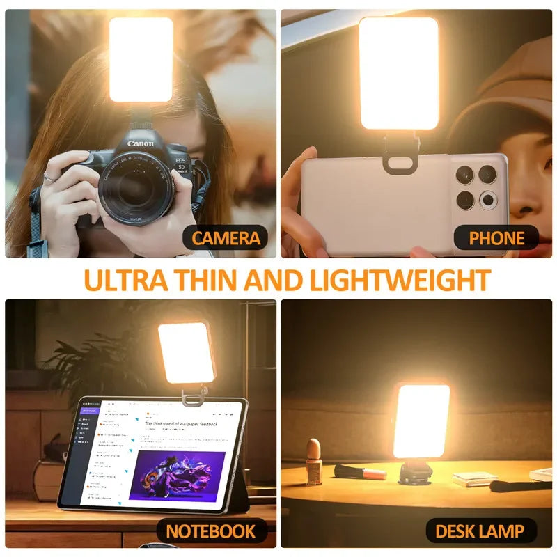Smartphone Magsafe Selfie Flip Light Mini Vlog Fill Light Dimmable Portable Cube Video Light for iPhone 12/13/14/15/16
