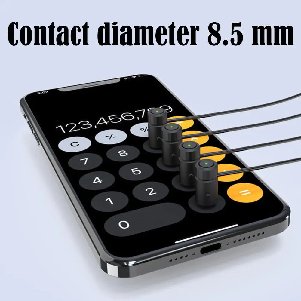 9/8/7/6/5/4/3/2/1 Heads Phone Screen Clicker Automatic Grabber Clicking 50 Instant Points Per Second Silent For Games Shopping
