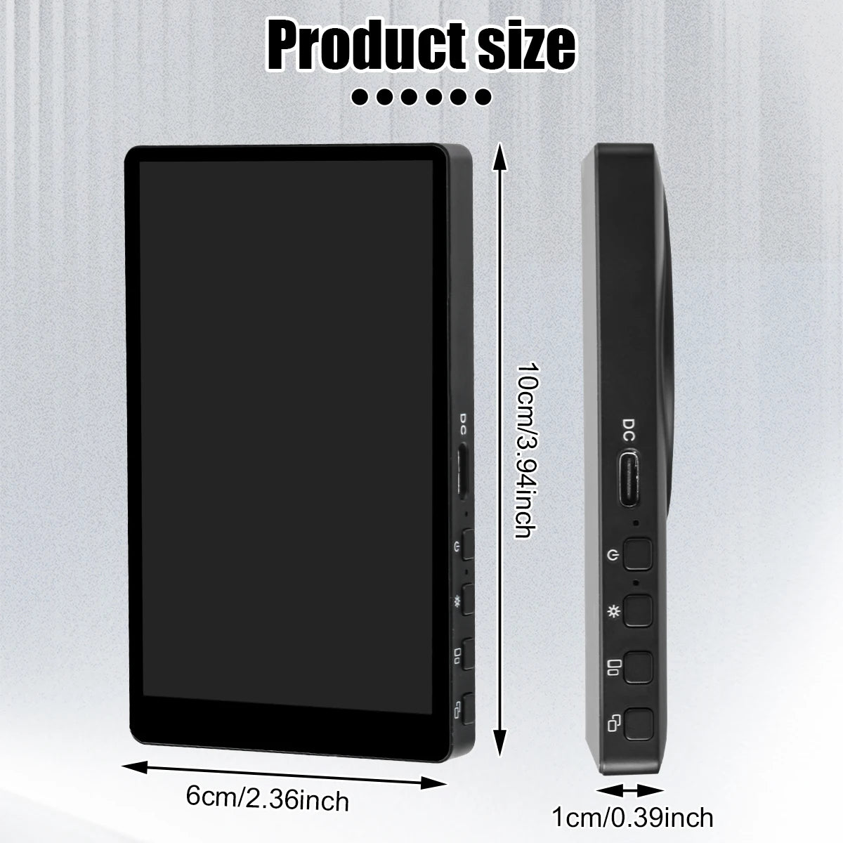 Mobile Phone Wireless Magnetic Selfie Monitor Screen For Smartphone Vlog Live Stream Video Recording for iPhone Android phone
