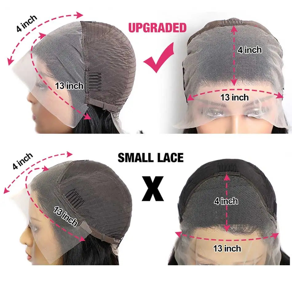 Bob Wigs Human Hair 13x4 Full Frontal Wigs For Women Lace Front Human Hair Wigs Straight Brazilian Human Hair Short Bob Wigs