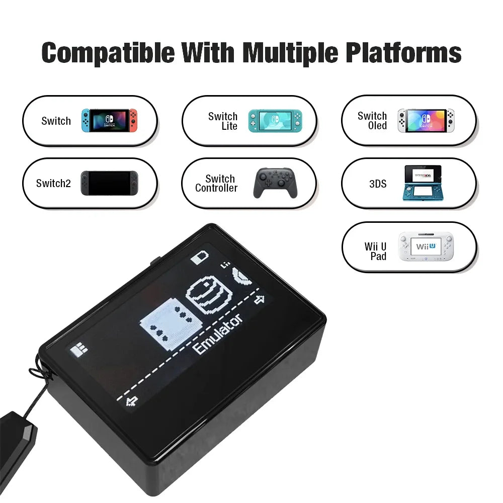 New Smart Simulator NFC Pixl Infinite Card Swipe Character Induction Burner for Amiibo Switch/Switch2 3DS, Wii U Game Accessorie