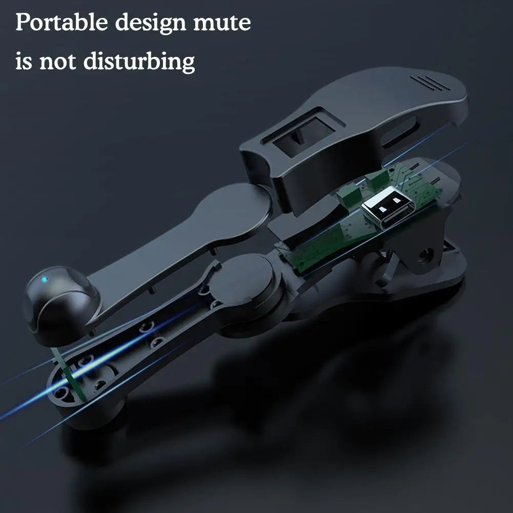 Automatic Clicker For Phone Screen Plug In Tap Device Speed Adjustable Silent Physical Tapper For Live Streaming Gaming Tool