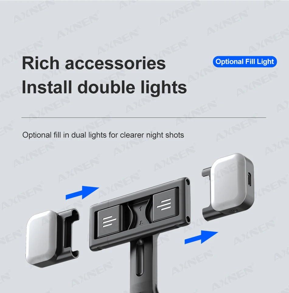 P02 Auto Face Tracking Stand 360° Rotation Phone Holder Desktop Following Gimbal Stabilizer for Smartphone Live Vlogging Video