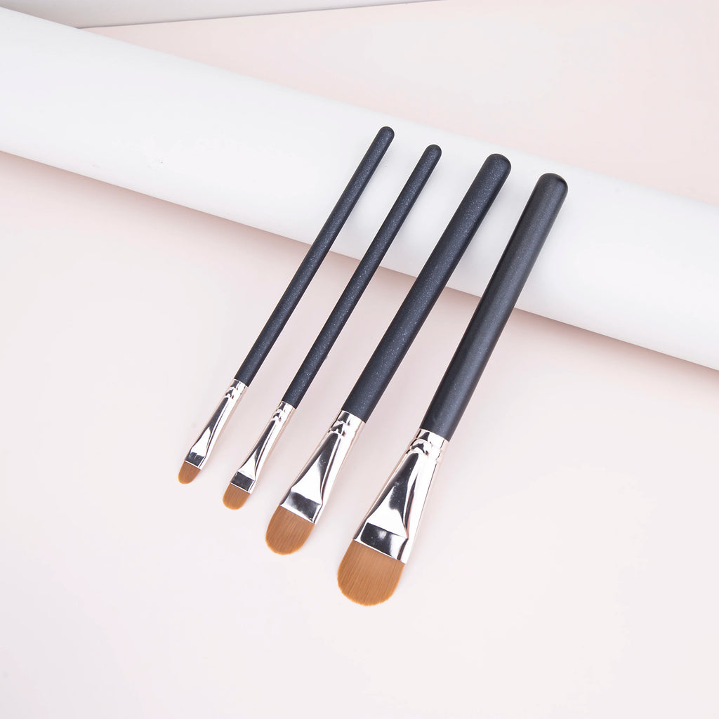 Ultra Thin Foundation Brush Lightweight and Thin Face Contour Brush Flat Contour Brush Blending Foundation Cream Makeup Brushes