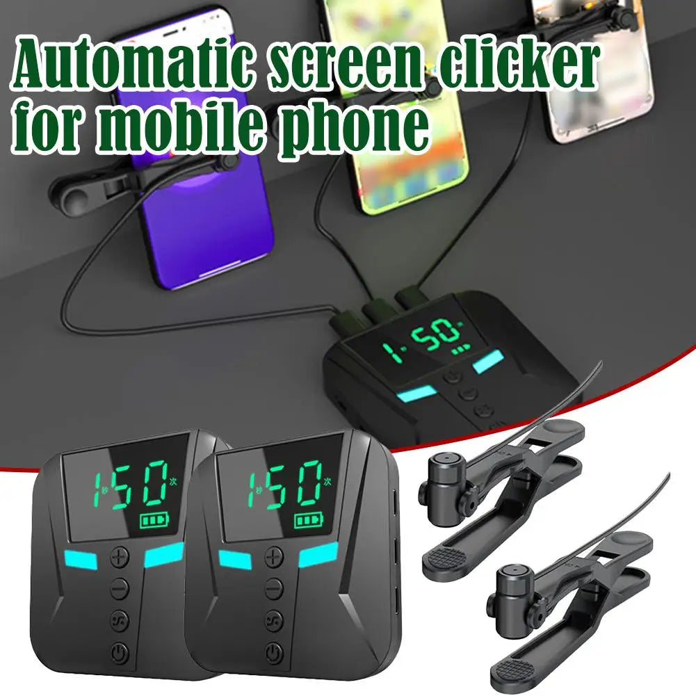 Mobile Phone Screen Clicker Device Live Broadcast Fast Praise Automatic Loop Connecting Device Point Device Universal Tools Kit