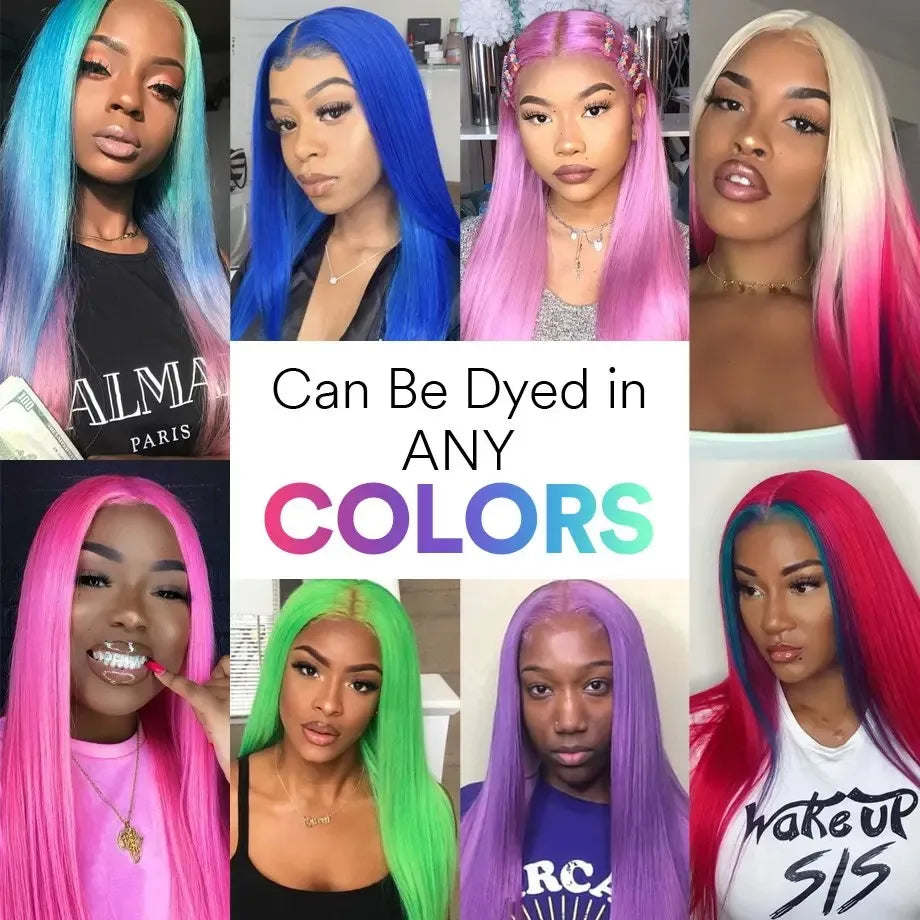 30 Inch 613 Honey Blonde Lace Front Wig - 13x6 HD Lace Brazilian Straight Human Hair Wig 180% Density