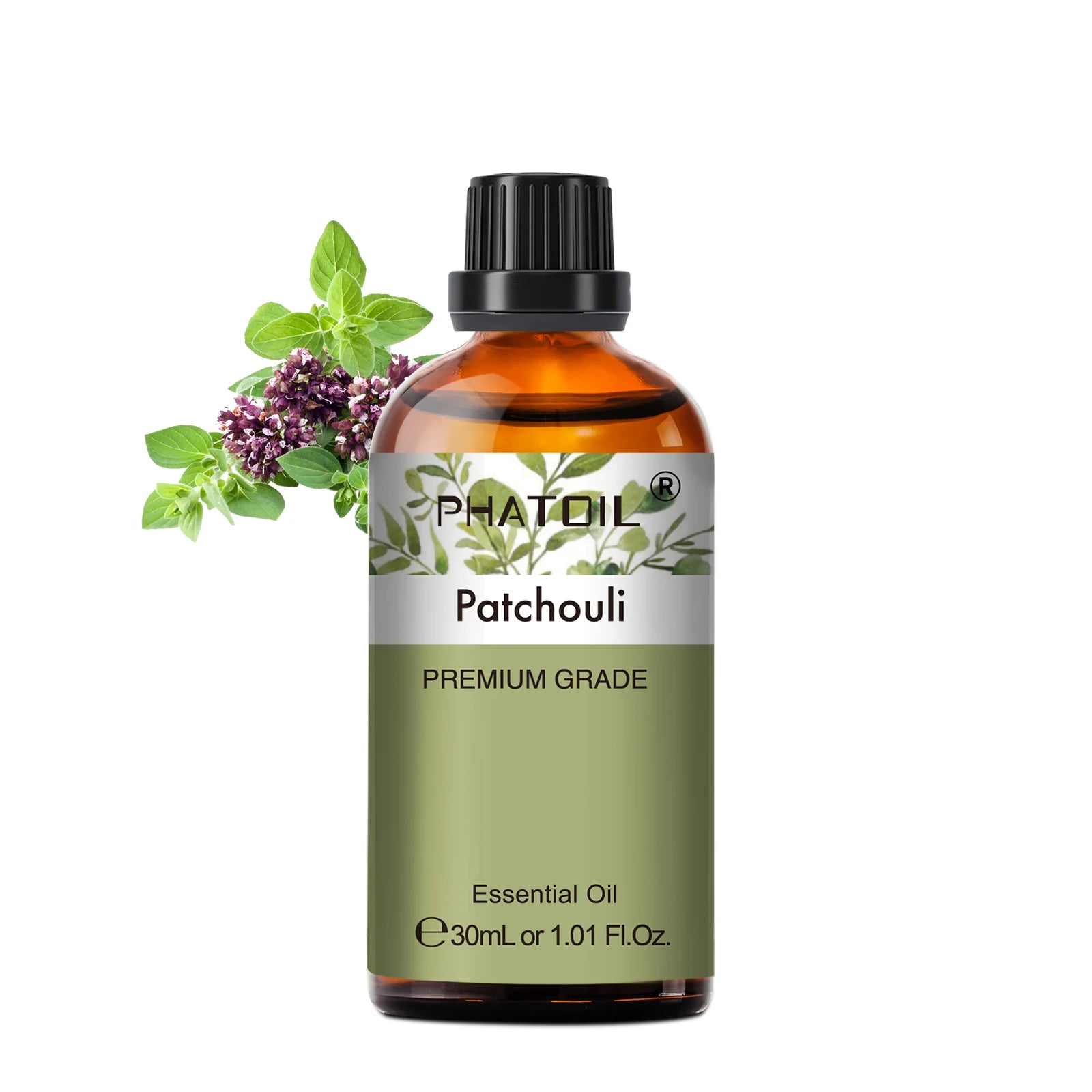 PHATOIL 30ml Lavender Lemon Eucalyptus Sandalwood Bergamot Aromatherapy Essential Oil For Diffuser,Candle Making,DIY Soap & Bomb