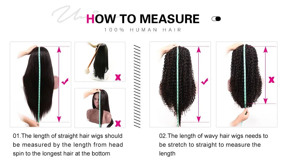 UNICE Black Cherry Loose Wave Curtain Bangs Wig With Invisi Drawstring 7x5 13x4 Pre Cut Pre Bleached Glueless Wig Human Hair