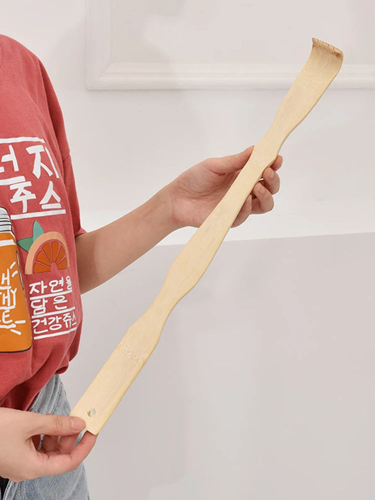 Bamboo Made Itching And Scratching Device Home Massage Anti Itch And Back Scratching Device Scratching Rake Massage Stick