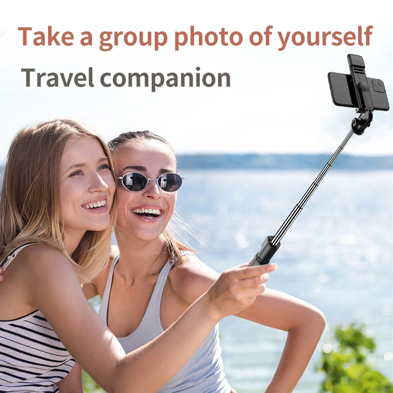 FGCLSY Selfie Stick Tripod with light Extendable Wireless Bluetooth Remote Portable Smartphone Stand Mount For iOS Android Phone