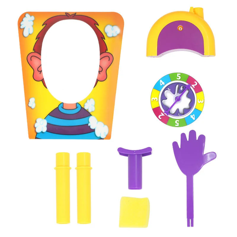 Pie Cream in Face Game Fun Party Family Board Tabletop Desktop Game for Kid party birthday wedding Toy Adult kids funny Gift