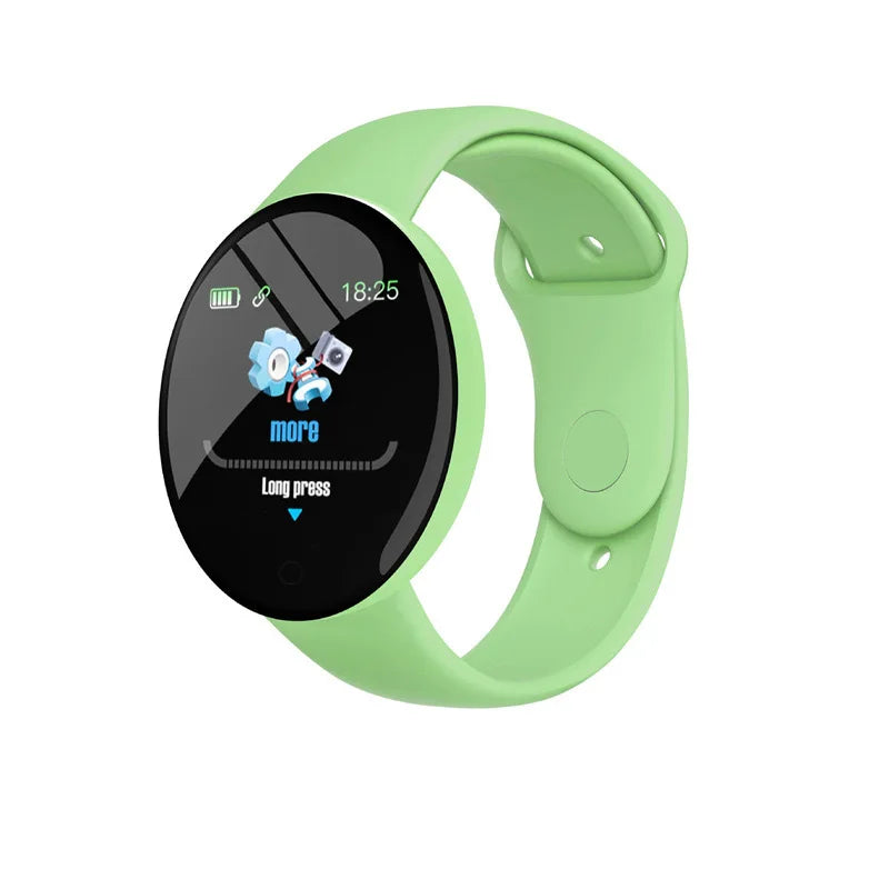 D18 Smartwatch Circular Color Screen Multiple Sports Modes Call Information Reminder Photo Taking Music Smart Bracelet 2026