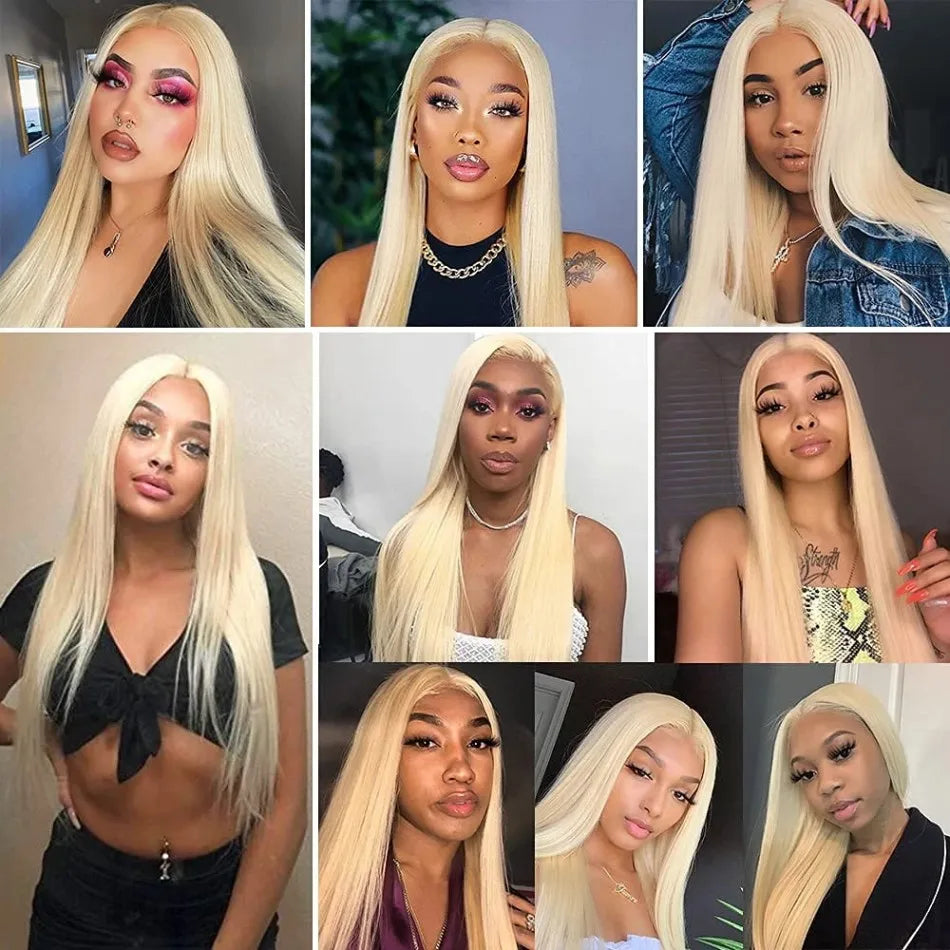 250 Density 613 Hd Lace Frontal Wig 13x6 Wig Human Hair Straight 13x4 Lace Front Transparent Lace Honey Blonde Wigs For Women