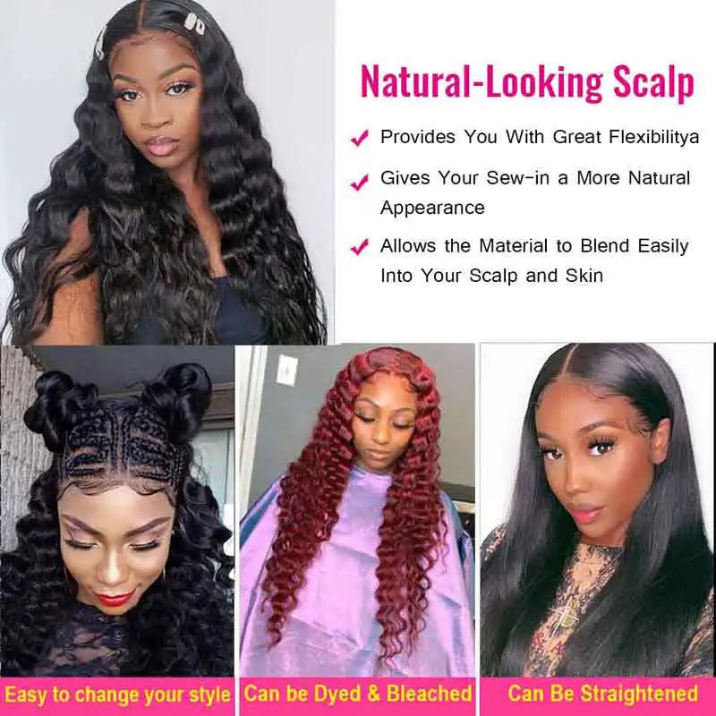ALI GRACE Hair Brazilian Loose Wave Bundles 1 3 4 Pcs Human Hair Bundles 100% Remy Human Hair Extensions Hair Weaves Bundles
