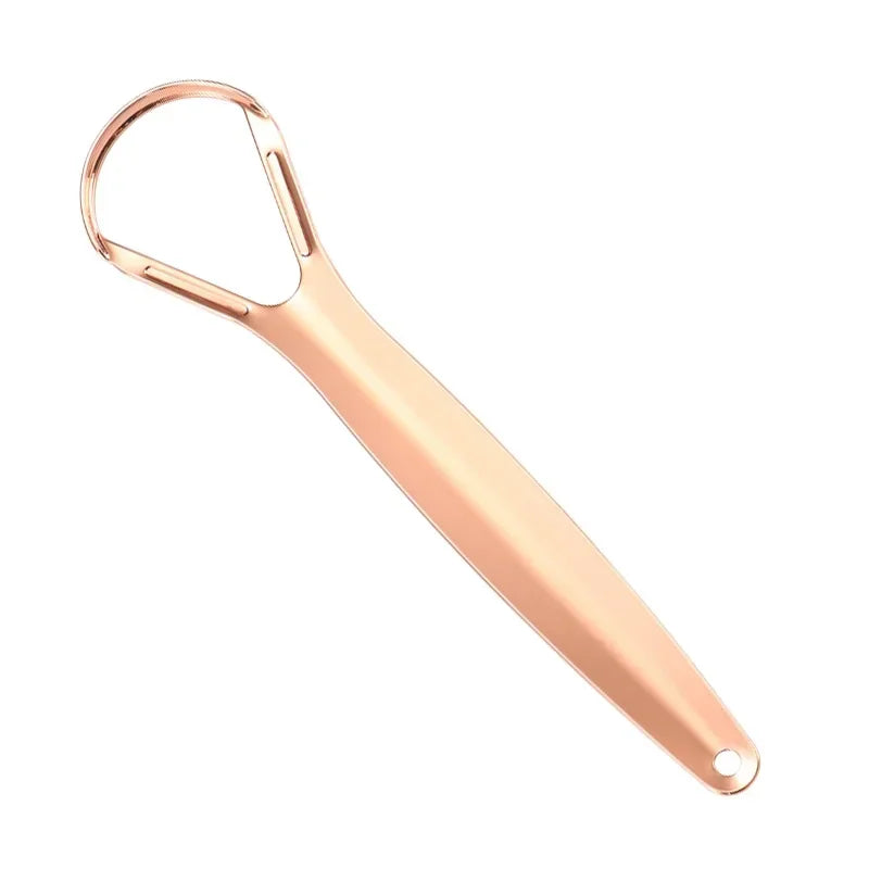 혀클리너 1pc Stainless Steel Tongue Scraper Cleaner Fresh Breath Cleaning Coated Tongue Toothbrush Oral Hygiene Care Tools