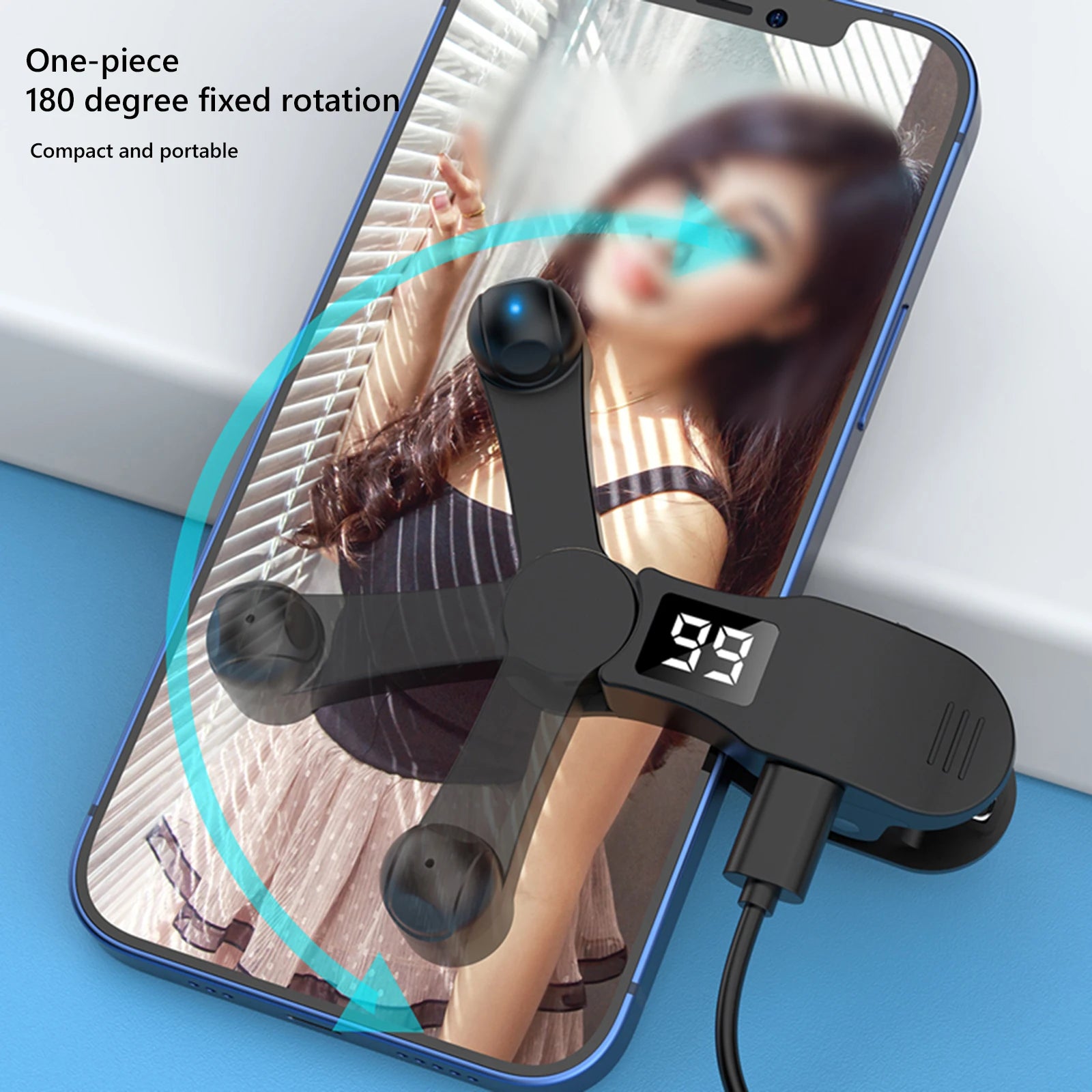 Digital Auto Screen Clicker for Smart Phone Apps Video Live Streaming Gadget Smartphone Game Screen Touch Tripods Tapper
