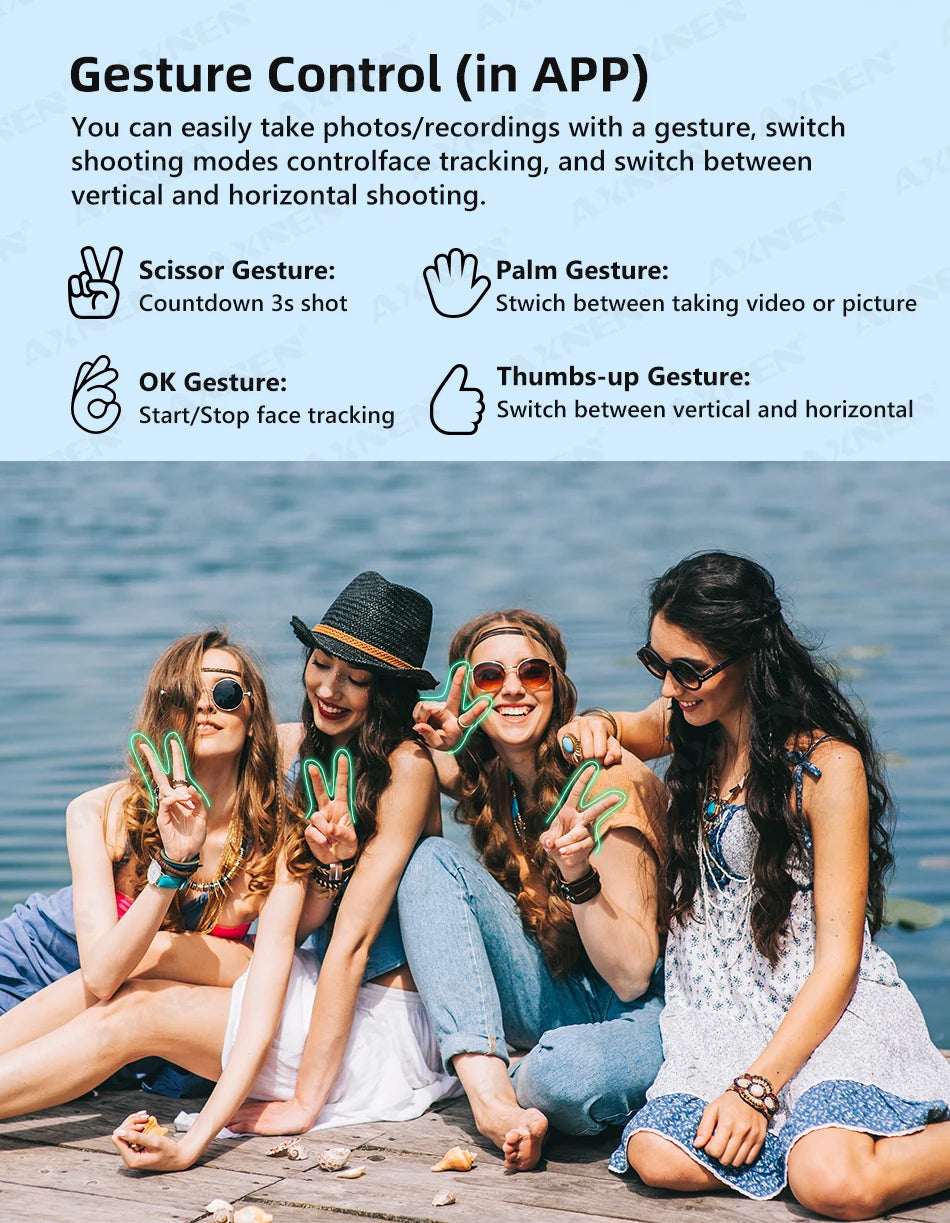 3 Axis Handheld Gimbal Stabilizer for Smartphone with Fill Light for iPhone Android Face Tracking Tiktok Vlog Smart Gimbals HQ6