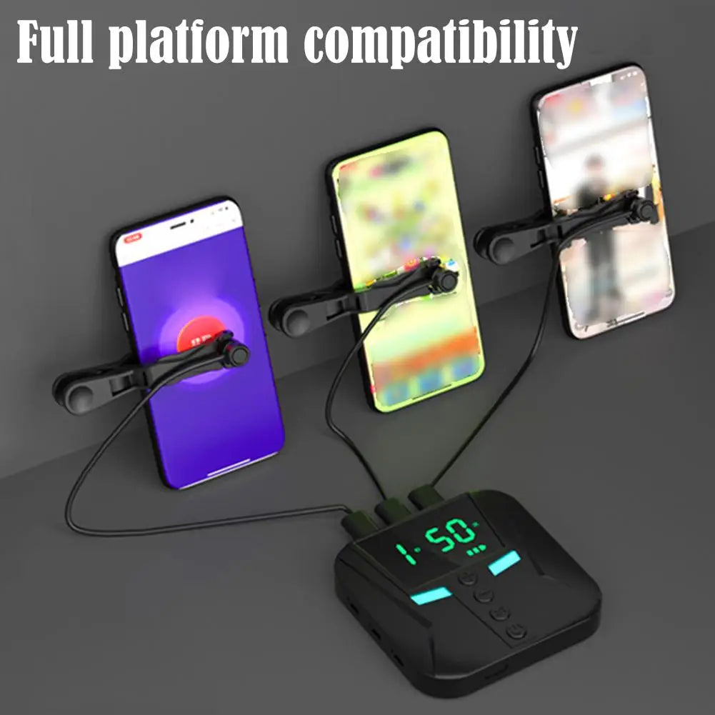 9/8/7/6/5/4/3/2/1 Heads Phone Screen Clicker Automatic Grabber Clicking 50 Instant Points Per Second Silent For Games Shopping