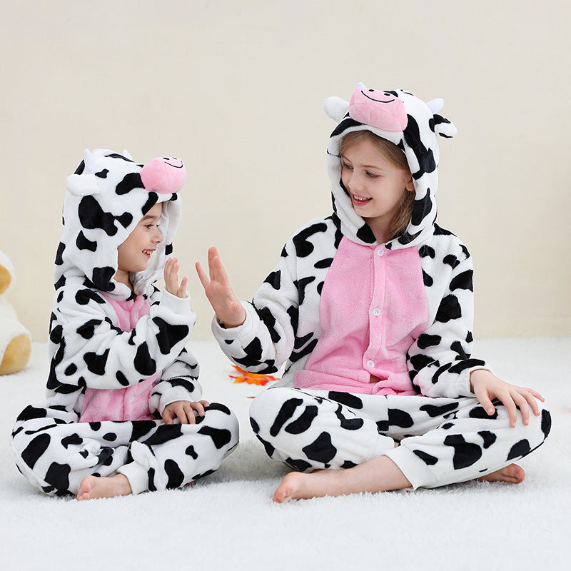 Cartoon Animal Onesies For Older Children Halloween Performance Costumes