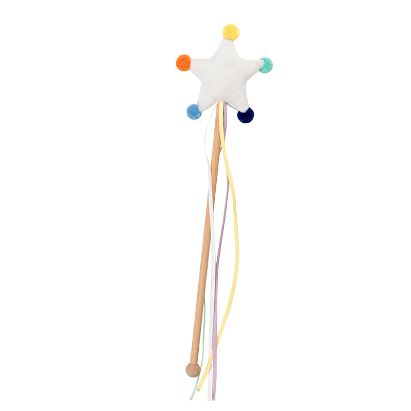 Starry Sky Funny Cat Stick Teeth-resistant Toy
