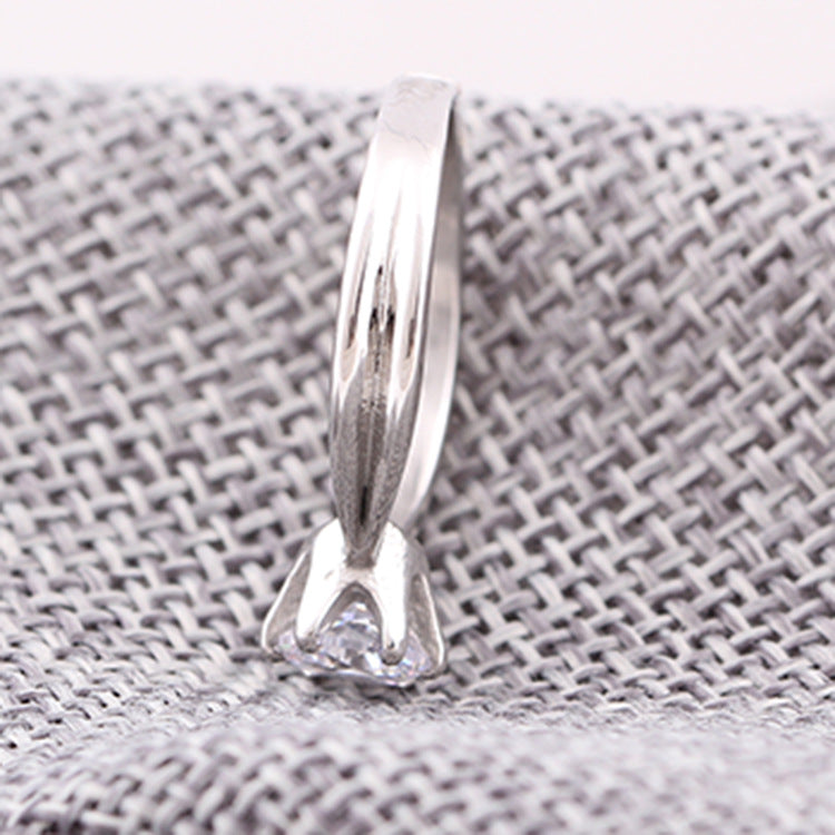 New Personality Fashion Diamond Fashion Wedding Ring